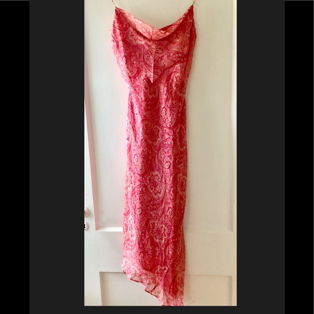 Laundry by Shelli Segal | Asymmetrical Silk Dress
